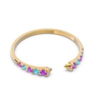 Petite Modern Open Grasa Ring