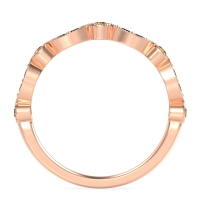 Antique Half-Eternity Prong Set Purana Band