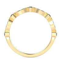 Antique Half-Eternity Prong Set Purana Band