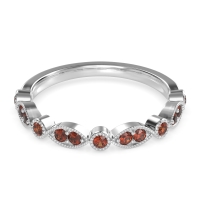 Antique Half-Eternity Prong Set Purana Band