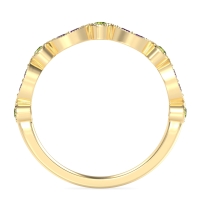 Antique Half-Eternity Prong Set Purana Band