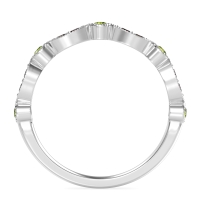 Antique Half-Eternity Prong Set Purana Band