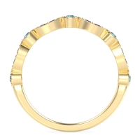 Antique Half-Eternity Prong Set Purana Band