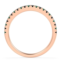 Classic Two Row Prong Set Yugala Band