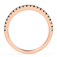 Classic Two Row Prong Set Yugala Band