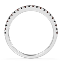 Classic Two Row Prong Set Yugala Band