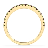 Classic Two Row Prong Set Yugala Band