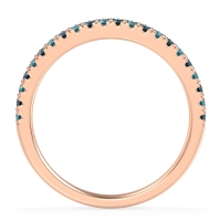Classic Two Row Prong Set Yugala Band