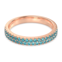 Classic Two Row Prong Set Yugala Band