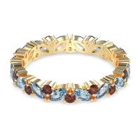 Marquise and Round Eternity Aniya Band