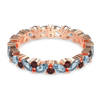 Marquise and Round Eternity Aniya Band