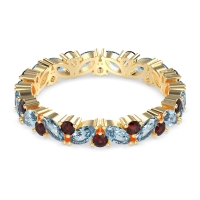 Marquise and Round Eternity Aniya Band