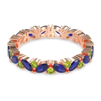 Marquise and Round Eternity Aniya Band