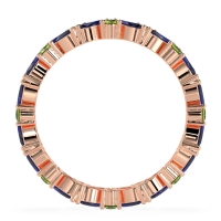 Marquise and Round Eternity Aniya Band