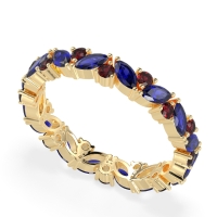 Marquise and Round Eternity Aniya Band