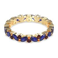 Marquise and Round Eternity Aniya Band