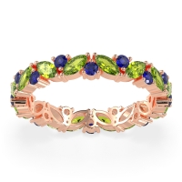 Marquise and Round Eternity Aniya Band