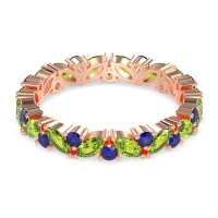 Marquise and Round Eternity Aniya Band