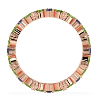 Marquise and Round Eternity Aniya Band