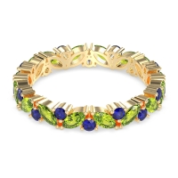 Marquise and Round Eternity Aniya Band