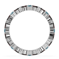 Marquise and Round Eternity Aniya Band