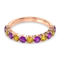 Classic Half Eternity Naina Band