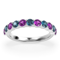 Classic Half Eternity Naina Band