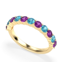 Classic Half Eternity Naina Band