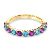 Classic Half Eternity Naina Band