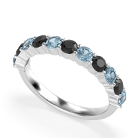 Classic Half Eternity Naina Band