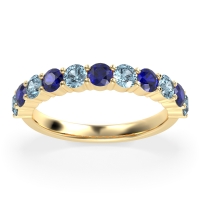 Classic Half Eternity Naina Band