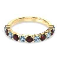 Classic Half Eternity Naina Band