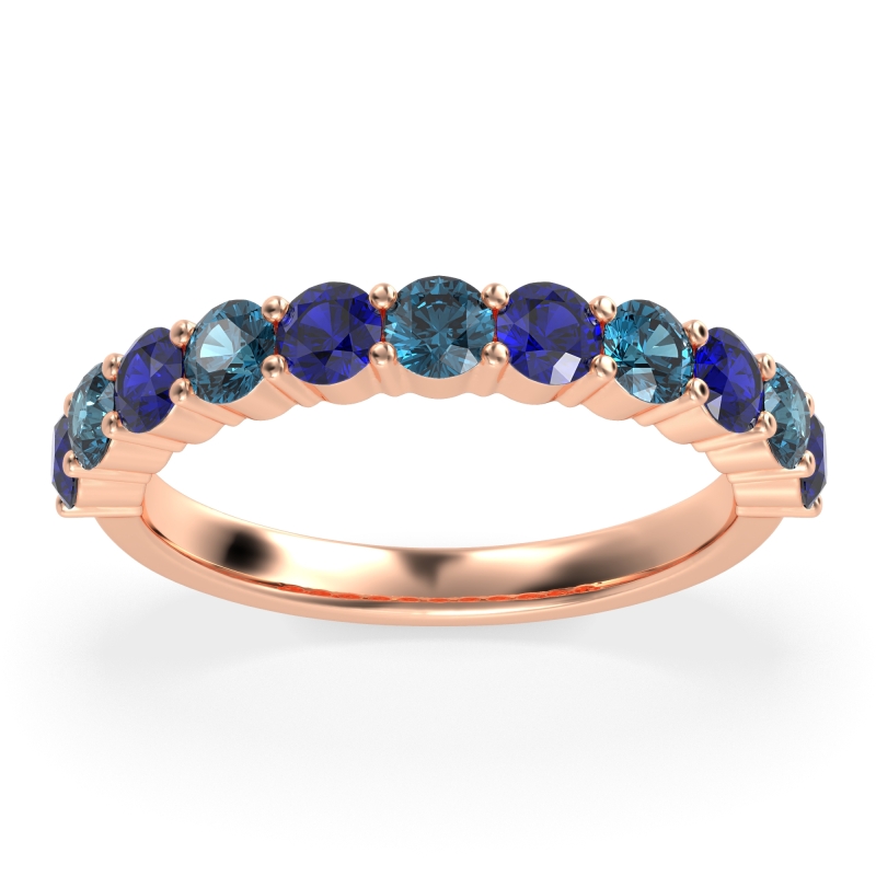 Classic Half Eternity Naina Band