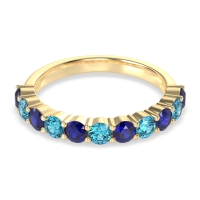 Classic Half Eternity Naina Band