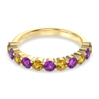 Classic Half Eternity Naina Band