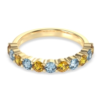 Classic Half Eternity Naina Band