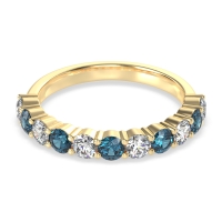 Classic Half Eternity Naina Band