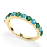 Classic Half Eternity Naina Band