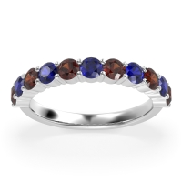 Classic Half Eternity Naina Band