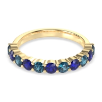 Classic Half Eternity Naina Band