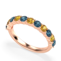 Classic Half Eternity Naina Band