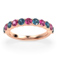 Classic Half Eternity Naina Band