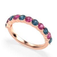 Classic Half Eternity Naina Band