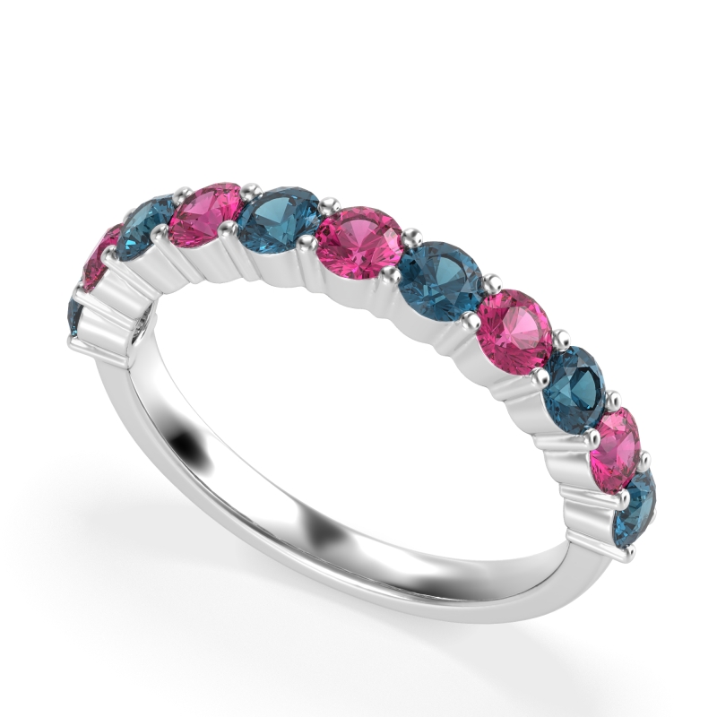 Classic Half Eternity Naina Band