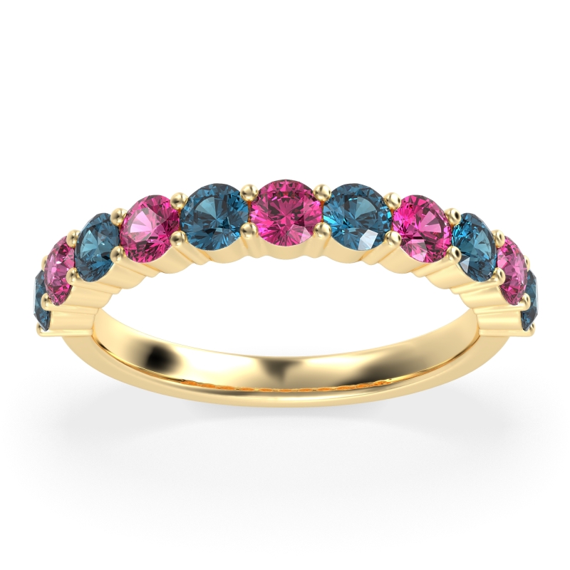 Classic Half Eternity Naina Band