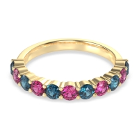 Classic Half Eternity Naina Band