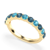 Classic Half Eternity Naina Band