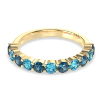 Classic Half Eternity Naina Band