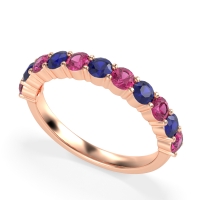 Classic Half Eternity Naina Band