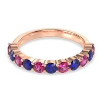 Classic Half Eternity Naina Band